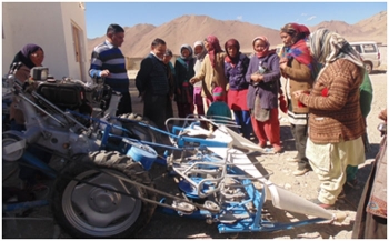 Krishi Vigyan Kendra, SKUAST-K, Nyoma, celebrates Mahila Kisan Divas