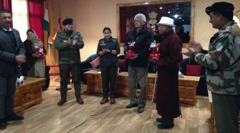District Police Leh felicitate survivors of 1959 Hot spring attack