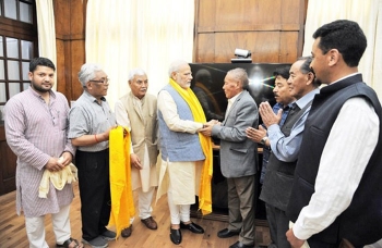 Delegation of LAHDC Leh met Prime Minister Narendra Modi