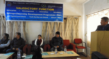 18 days Entrepreneurship Development Programme EDP concluded