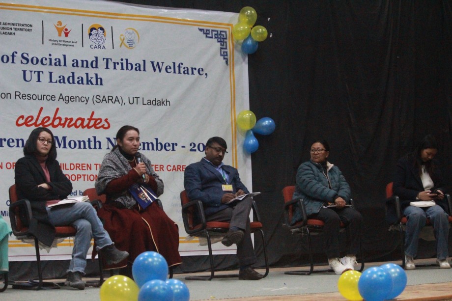 Adoption Awareness Month: UT Ladakh hosts event on foster care and adoption
