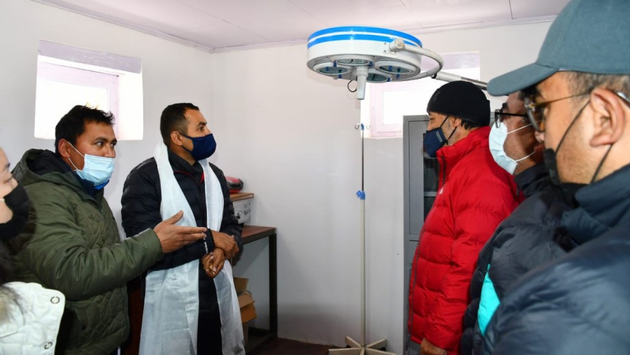 Secretary Animal Husbandry visits Russian Merino Sheep Farm, Matho