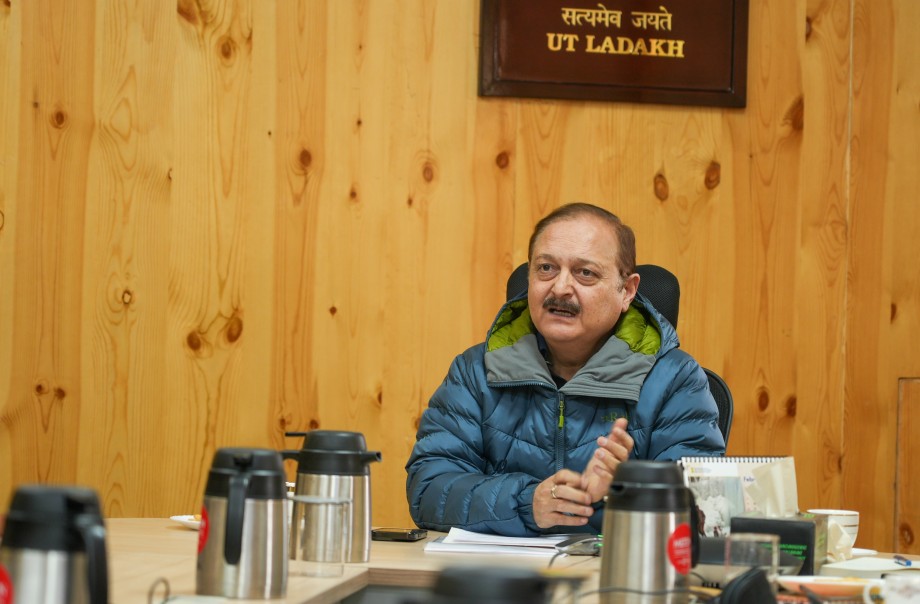 Advisor Ladakh chairs governing body meeting of ‘Yountan Society’ Samagra Shiksha