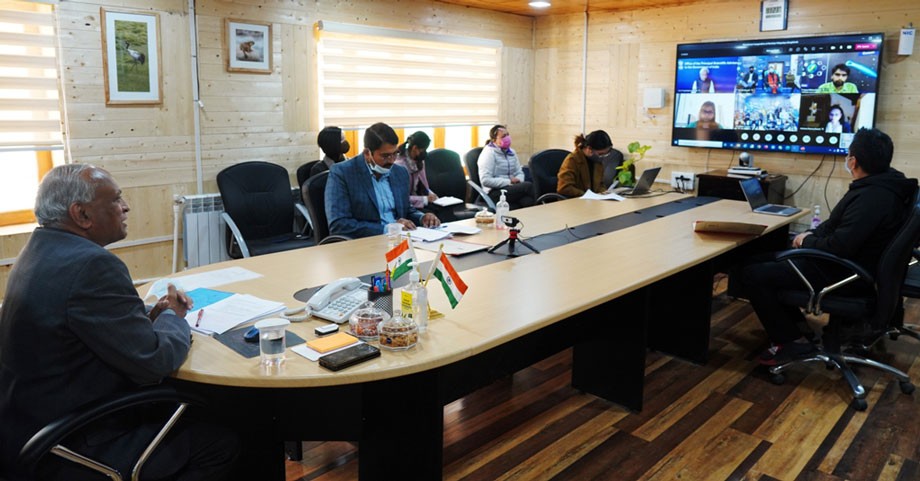 L-G Mathur inaugurates two Astronomy Labs in Ladakh