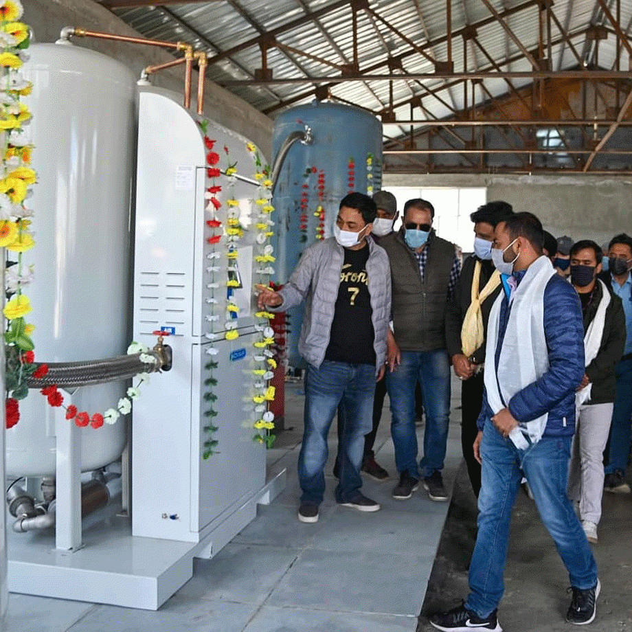 COVID-19 Hospital, Kargil gets 500 LPM medical oxygen concentration plant