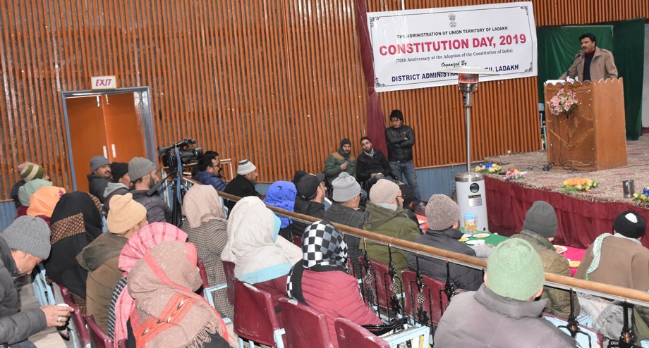 Kargil’s elected representatives pledge to follow fundamental duties