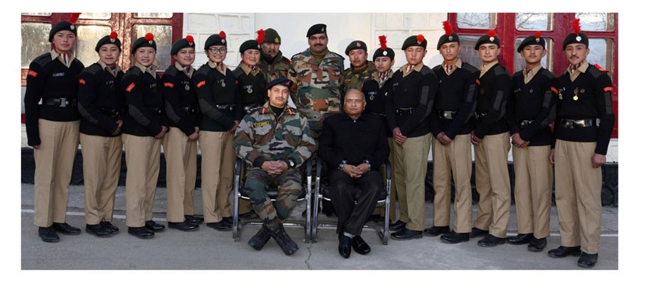 NCC team meets L-G R K Mathur