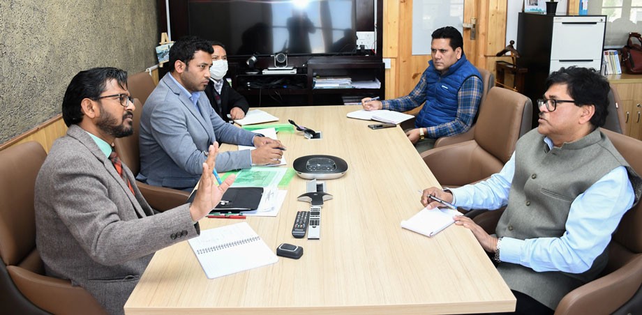 Pending issues of School Education Department, Ladakh taken up with J&K