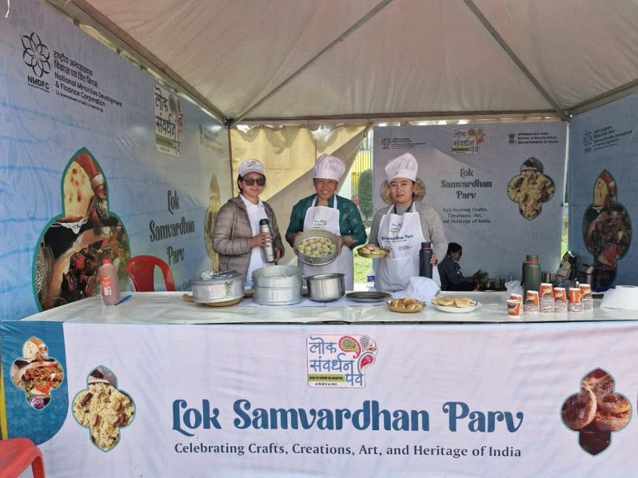 Team from Ladakh participates in Lok Samvardhan Parv in Srinagar