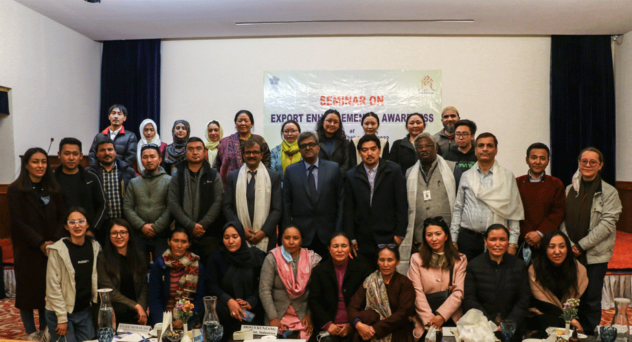 Seminar on ‘Export Enhancement and Awareness’ held in Leh