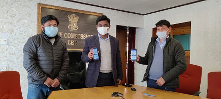 DC, Leh launches web portal & mobile app for labour registration