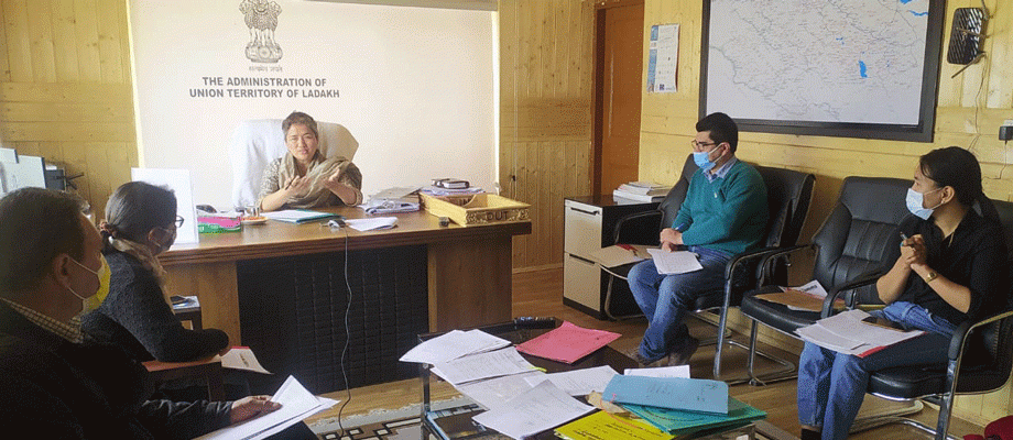 Meeting held for empanelment of Newspapers in Ladakh 