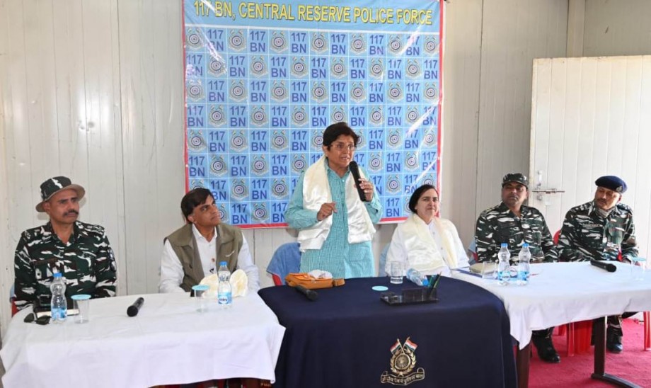 117 Btn CRPF organises programme on Yoga and Meditation in Leh