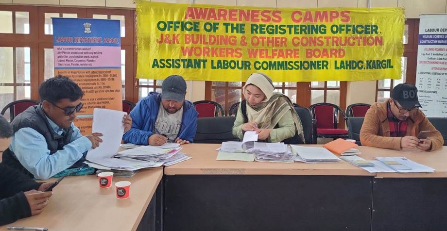 Week-long awareness program on labour laws and schemes held in Zanskar