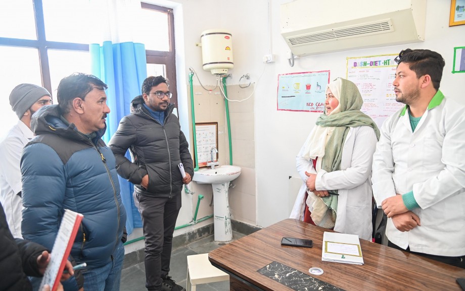 DC Kargil tours Drass sub-division reviews developmental works 