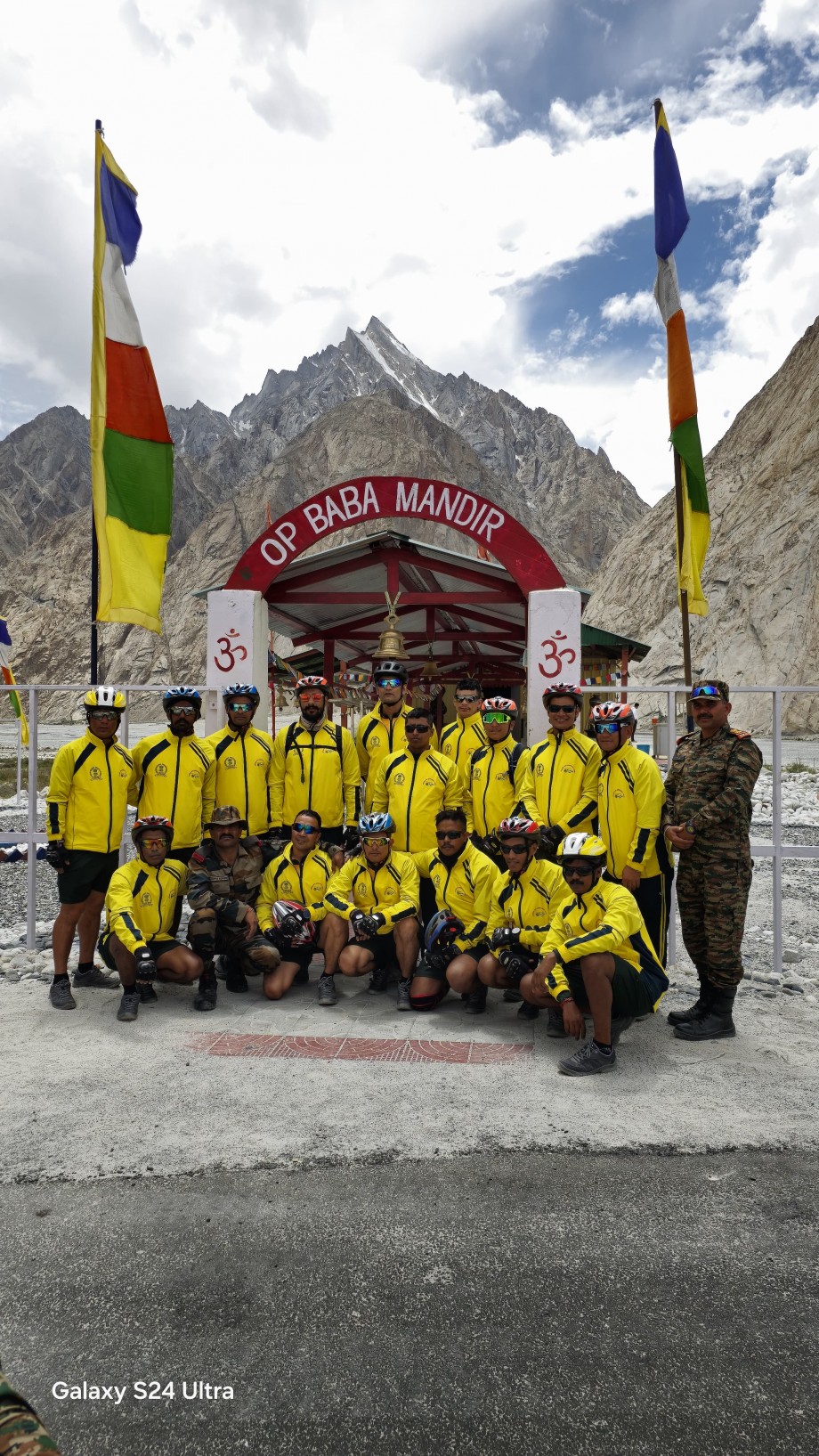 Territorial Army commemorates platinum jubilee with cycle expedition from Siachen to Indira Point
