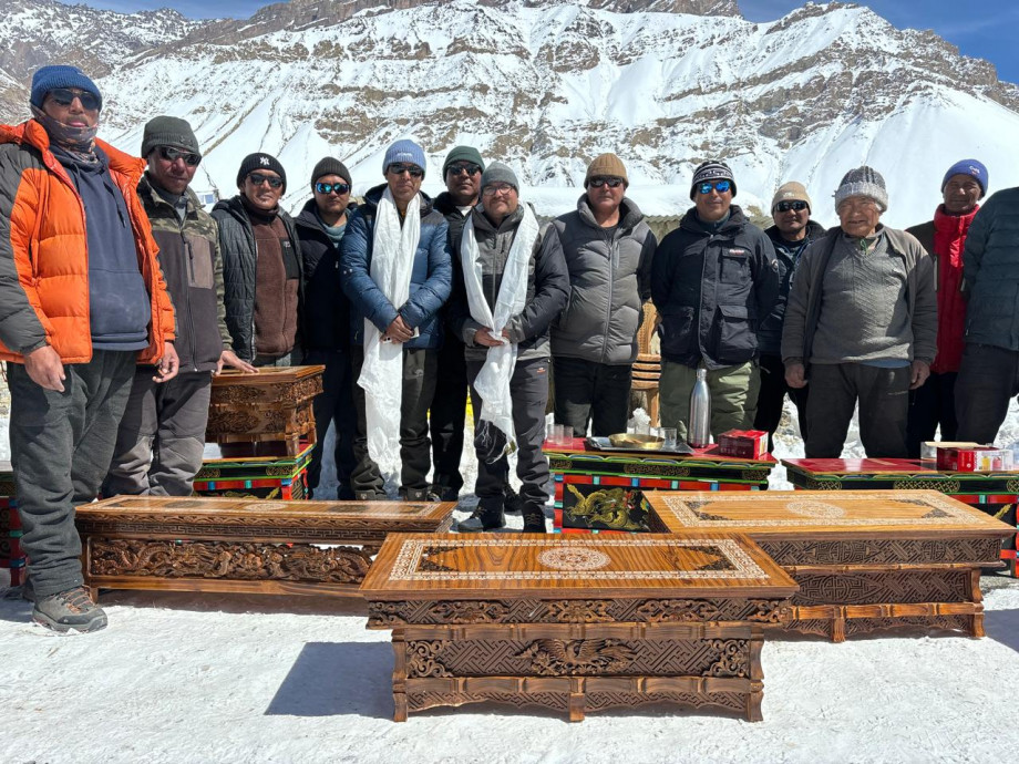 EC Tashi visits Zangla village, engages with residents on local issues