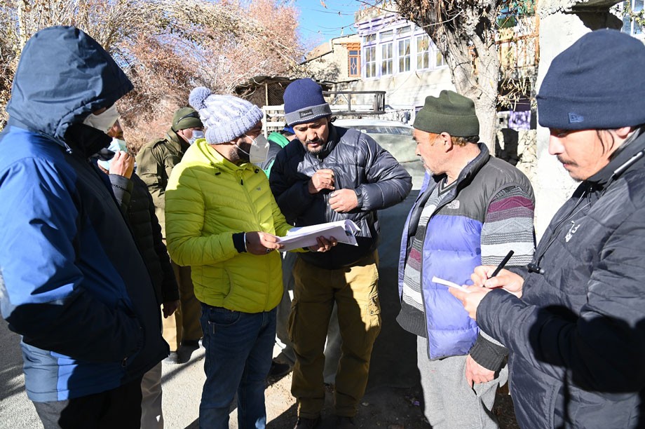 Joint Chief Election Officer J&K, Ladakh visit Kargil for Special Summary Revision  