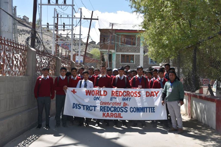 Kargil celebrated World Red Cross Day