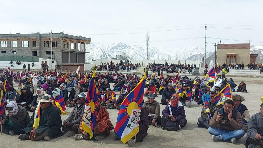 Tibet's struggle remembered: 66th Uprising Day observed in Leh