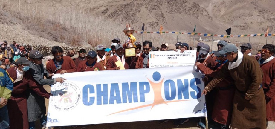Team Nyari Zangla wins 7th Stodh Phandhay Tsogspa archery tournament