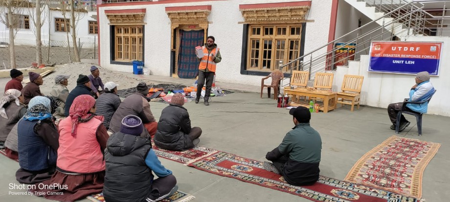 Disaster management training concludes in Khaltse sub-division