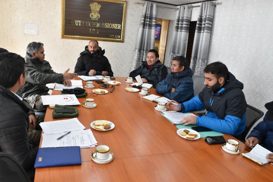 DC, Leh chairs review meeting on Border Village Development
