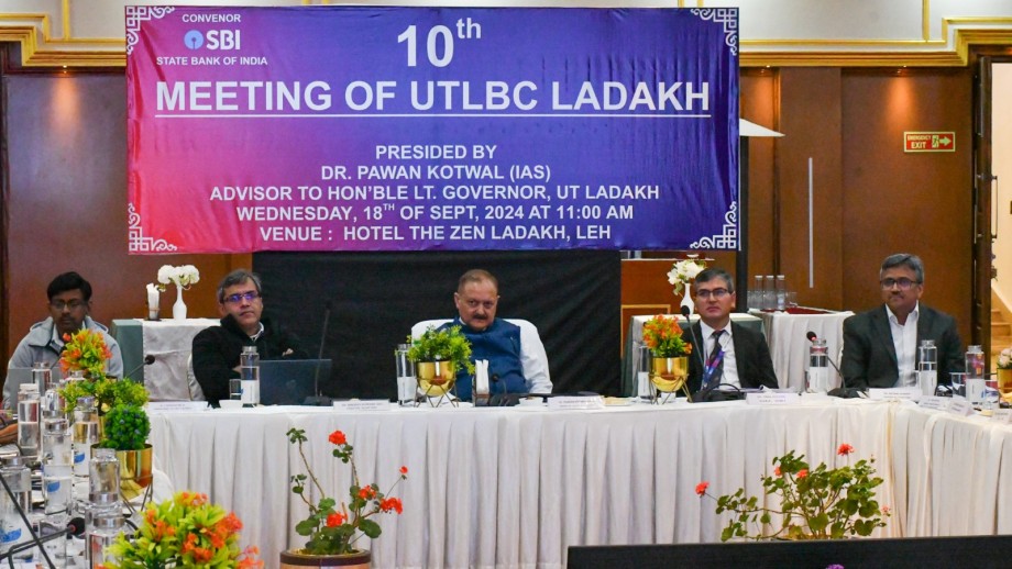Ladakh's 10th UTLBC meeting highlights credit growth and push for green initiatives