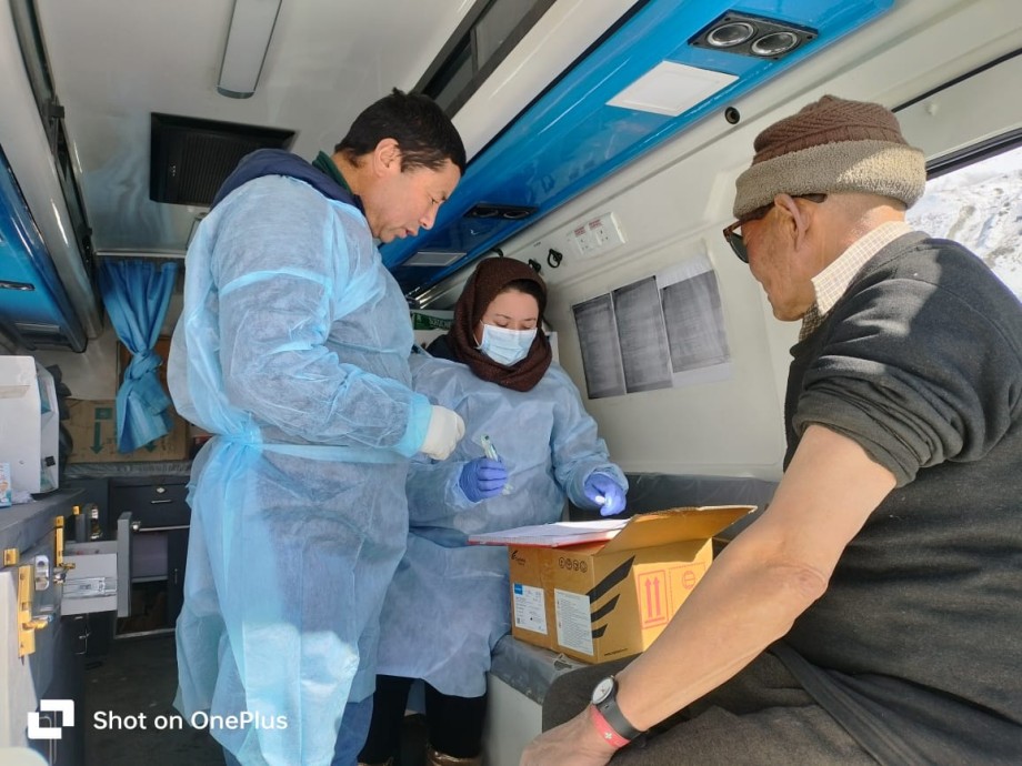 CHC Khaltse conducts mobile medical unit camp at Ursi village