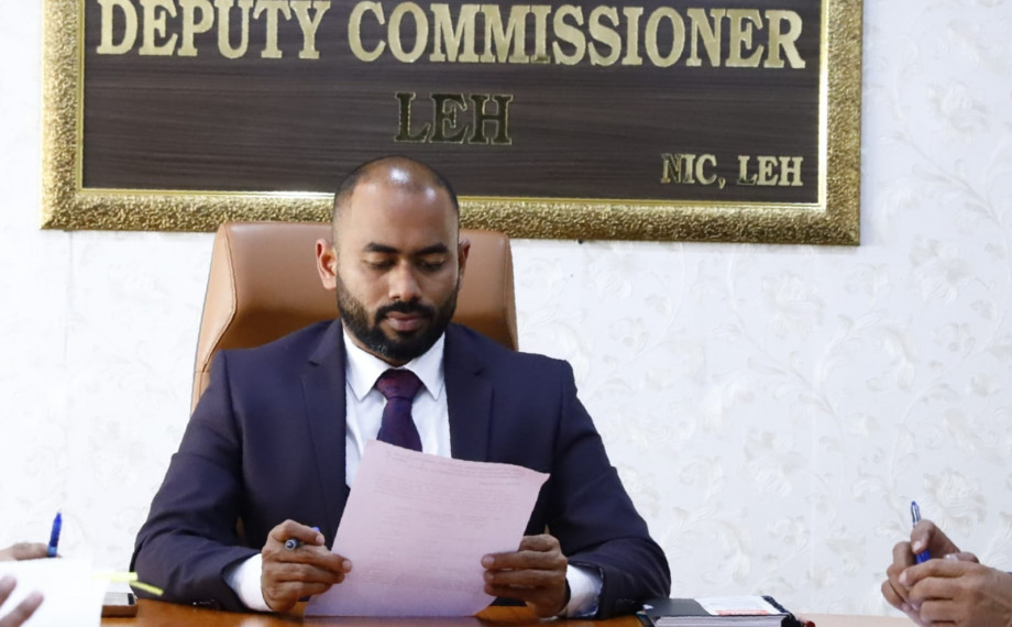 DC Leh approves 73 promotion cases across various departments