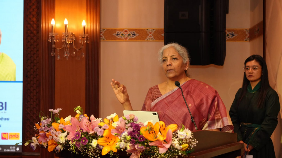 Finance Minister Nirmala Sitharaman chairs Credit Outreach Program in Leh