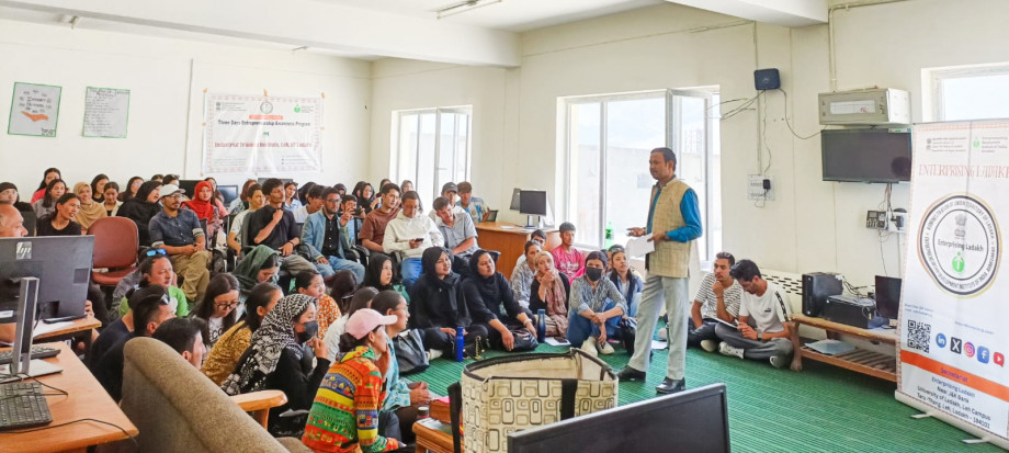 Three-day entrepreneurship awareness program kicks off at ITI Leh