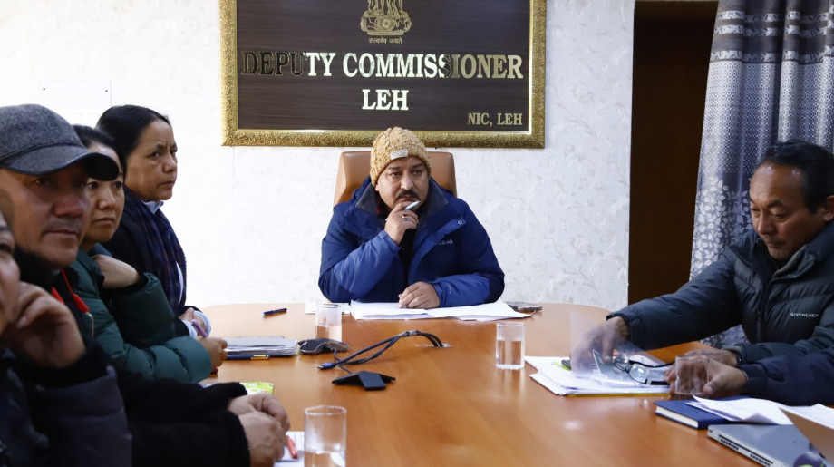 Leh district reviews TB cases, outreach and support measures